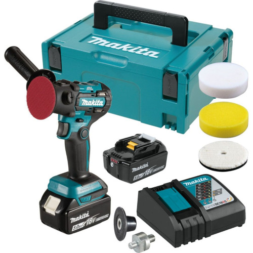 Máy chà nhám đánh bóng dùng pin 18V Makita DPV300RTJ
